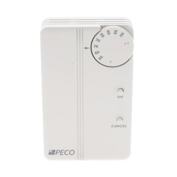 Peco Controls Temp Adj Zone Sensor With Comjack