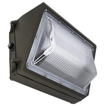 Image for Simply Conserve 8000-Lumen 80w Led Wall Pack With Photocell In 5000k, Dlc from HD Supply