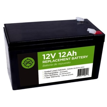 Image for Precision 12-Volt 12 Ah Lead Acid Battery from HD Supply