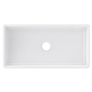 Image for Winpro 36" X 18" X 10" Farmhouse Apron Front Fireclay Single Bowl Sink White from HD Supply