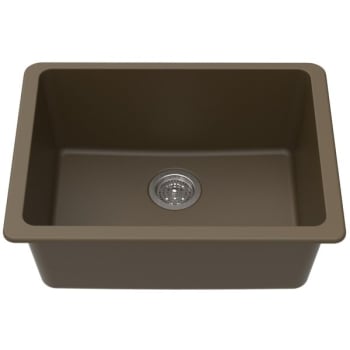 Image for Winpro 25" Undermount Granite Composite Single Bowl Sink In Mocha from HD Supply