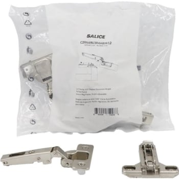 Image for Salice ½ in. O/L Concealed Self-Closing Euro Hinge (2-Pack) from HD Supply