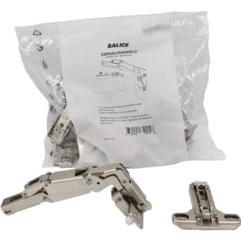 Image for Salice ½ in. Overlay Concealed Face Cabinet Hinge (2-Pack) from HD Supply