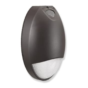 Image for Halco 15-Watt 1200 Lumens Led Bronze Dusk To Dawn Wall Pack Battery Backup from HD Supply