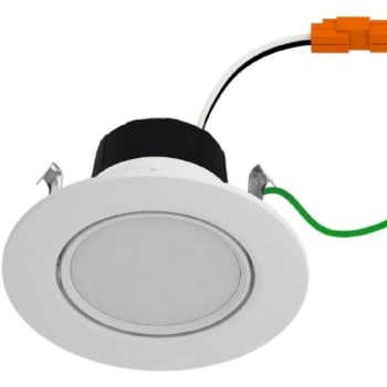Image for Halco 4" 8-watt Selectable 5 Cct Led Gimbal Recessed Downlight Wet Location Cec from HD Supply