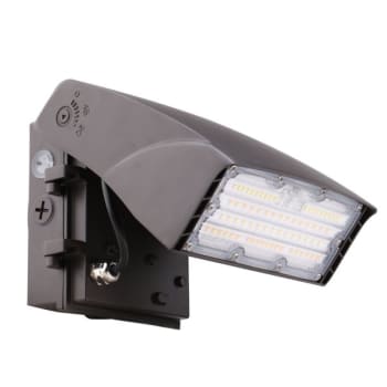 Image for Halco 120-Watt Led Bronze Outdoor Wall Pack Full Cutoff Adjust 3000k/4000k/5000k from HD Supply