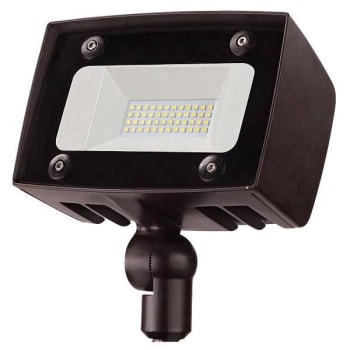 Image for Eran 20w Int Led Outdoor Bronze Flood Light Security 2000 Lumens 4000k from HD Supply