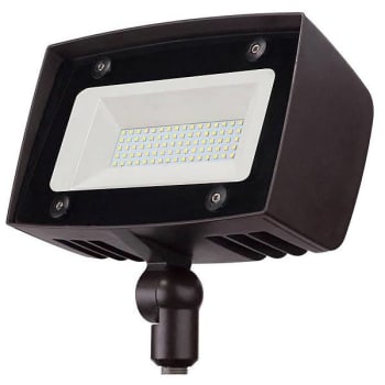 Image for Eran 50w Led Outdoor Bronze Flood Light Dusk To Dawn Security 5000 Lumens 4000k from HD Supply