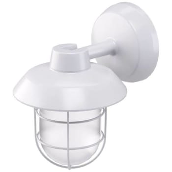 Image for Eran 12w Int Led White Outdoor 3cct Dust To Dawn Wall Pack Pendant Mount 3000k from HD Supply