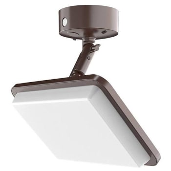 Image for Eran 55w Led 60-Degree Bronze Dusk To Dawn Outdoor Large Flood 5500 Lumens 4000k from HD Supply