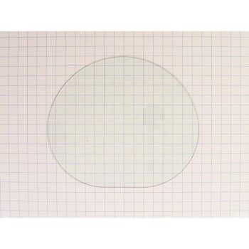 Image for Electrolux Replacement Door Inner Lens For Dryer, Part #137575900 from HD Supply