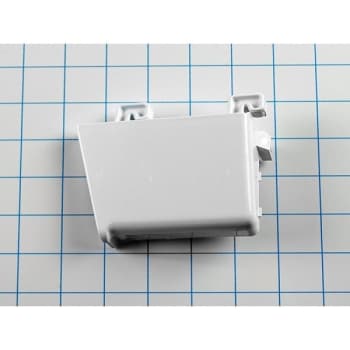 Image for General Electric Replacement Refrigerator Door Shelf Rail End Cap Part #WR2X8700 from HD Supply