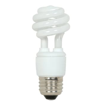 Image for Satco 9w Mini Spiral Compact Fluorescent 50k 82 Cri E26 Base 120v Package Of 12 from HD Supply