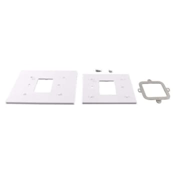 Image for Honeywell Cover Plate Assembly, Used With Prestige 2 Wire Iaq Thermostat, White from HD Supply