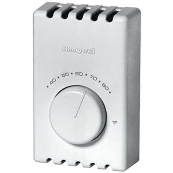 Image for Honeywell Spst Bimetal White Electric Thermostat from HD Supply