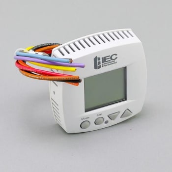 Image for Iec Digital Non- Programmable Fan Coil Thermostat With Logo from HD Supply
