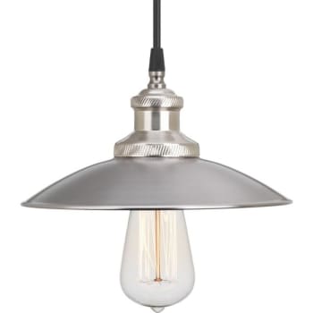 Image for Progress Lighting Archives Antique Nickel One-Light Mini-Pendant from HD Supply