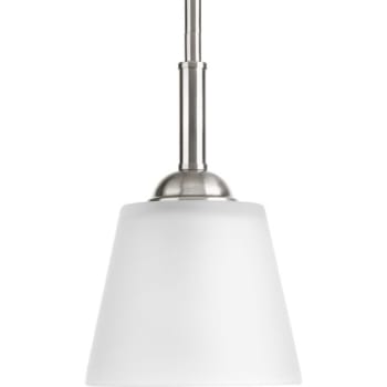 Image for Progress Lighting Arden 6 In. 1-Light Pendant Fixture (Brushed Nickel) from HD Supply