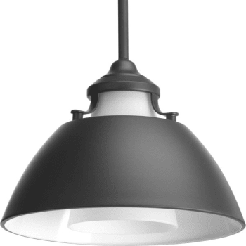 Image for Progress Lighting Carbon 11 In. 1-Light Pendant Fixture (Graphite) from HD Supply