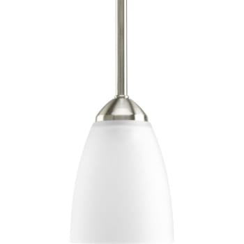 Image for Progress Lighting Gather Brushed Nickel Mini-Pendant from HD Supply