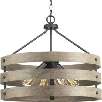 Image for Progress Lighting Gulliver 22 In. 4-Light Pendant Fixture (Graphite) from HD Supply