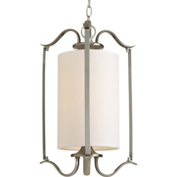 Image for Progress Lighting Inspire 15 In. 1-Light Pendant Fixture (Brushed Nickel) from HD Supply