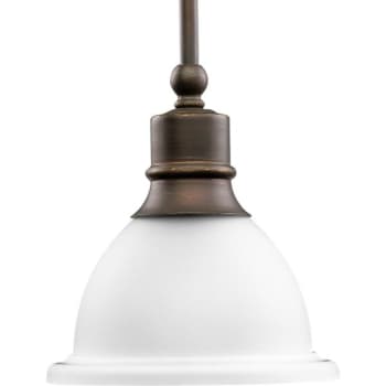 Image for Progress Lighting Madison 8 In. 1-Light Pendant Fixture (Antique Bronze) from HD Supply