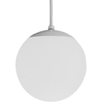 Image for Progress Lighting Opal Globes 8 In. 1-Light Pendant Fixture (White) from HD Supply