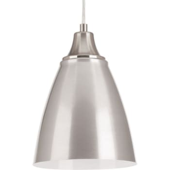 Image for Progress Lighting Pure Brushed Nickel LED Pendant from HD Supply