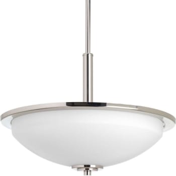 Image for Progress Lighting Replay Polished Nickel Three-Light Inverted Pendant from HD Supply