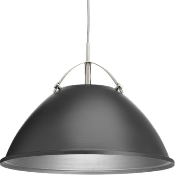 Image for Progress Lighting Tre 20 In. 1-Light Pendant Fixture (Graphite) from HD Supply