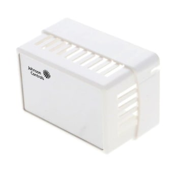 Johnson Controls White Plastic Cover For Horizontal Mounted Thermostats