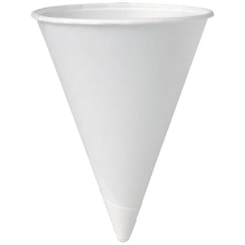 Image for Solo Cup Paper Cone 4 Oz Treated Unprinted Case Of 5000 from HD Supply