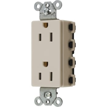 Image for Hubbell® Aesthetic Style Line® 15a 125v Duplex Outlet (Light Almond) from HD Supply