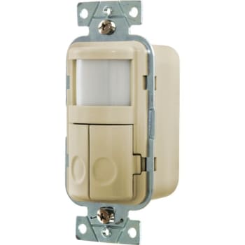 Hubbell® 120 Volt 2-Circuit Neutral Light Vacancy Sensor (Ivory)