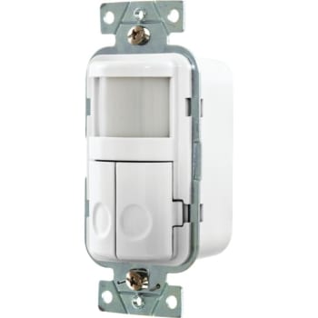 Hubbell® 120 Volt Passive Infrared 2-Circuit Vacancy Sensor (White)