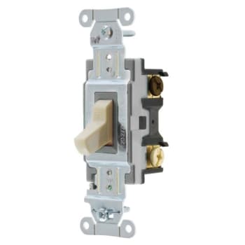 Image for Hubbell 20 Amp 120/277 Volt 1-Pole 3-Way/2-Position Toggle Switch from HD Supply