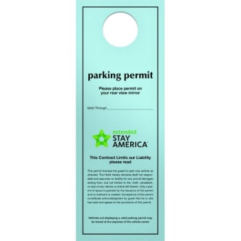 Image for Single Source U.s. Parking Pass - Blue from HD Supply