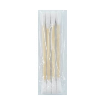 Rdi-Usa Bamboo Cotton Swabs, 4 Pack, Case Of 500