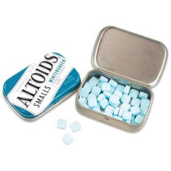 Image for Altoids Smalls Sugar Free Mints, Wintergreen, 0.37 Oz, 9 Tins/pack from HD Supply