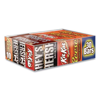 Image for Hershey's Full Size Chocolate Candy Bar Variety Pack from HD Supply