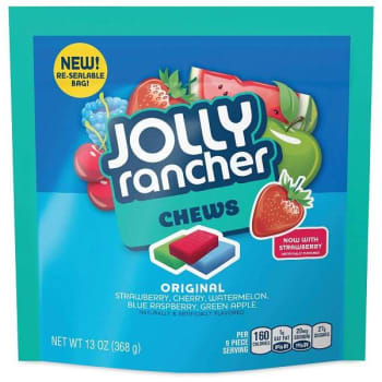 Image for Jolly Rancher Chews Candy, Assorted Flavors, 13 Oz Pouches, 4 Count from HD Supply