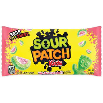 Image for Sour Patch Kidschewy Candy, Watermelon, 2 Oz Bags, 24/Pack from HD Supply