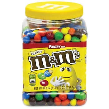 Image for M&ms Milk Chocolate Peanut Candies, 62 Oz Tub from HD Supply
