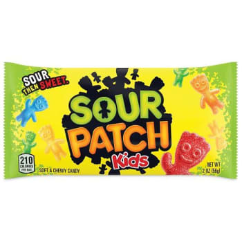 Image for Sour Patch Kidschewy Candy, Assorted, 2 Oz  Bags, 24/pack from HD Supply
