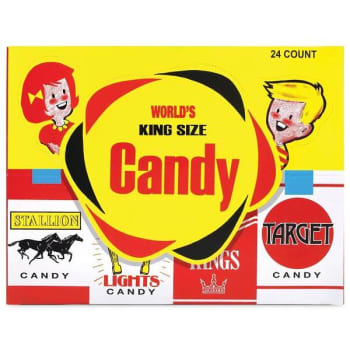 Image for World Confections Candy Cigarettes, 1.3 Oz, 24/pack from HD Supply