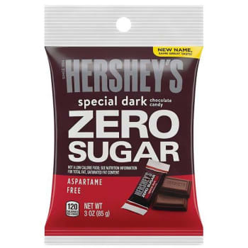 Image for Hershey'S Miniatures Special Dark Sugar-Free Chocolate, 3 Oz Bag, 12 Bags/Pack from HD Supply