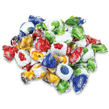 Image for Colombina Delicate Fruit Drops Mini Fruit Filled Assortment, 2.2 Lb Bag from HD Supply