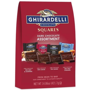 Image for Ghirardelli Squares Premium Dark Chocolate Assortment, 14.86 Oz Bag from HD Supply