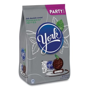 Yorkparty Pack Peppermint Patties, Miniatures, 35.2 Oz Bag